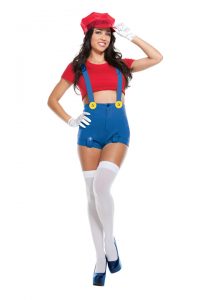 S3335 Red Player Womens Costume