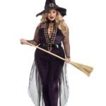 Midnight Violet Witch Plus Size