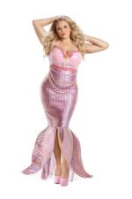 Blushing Beauty Mermaid Plus Size