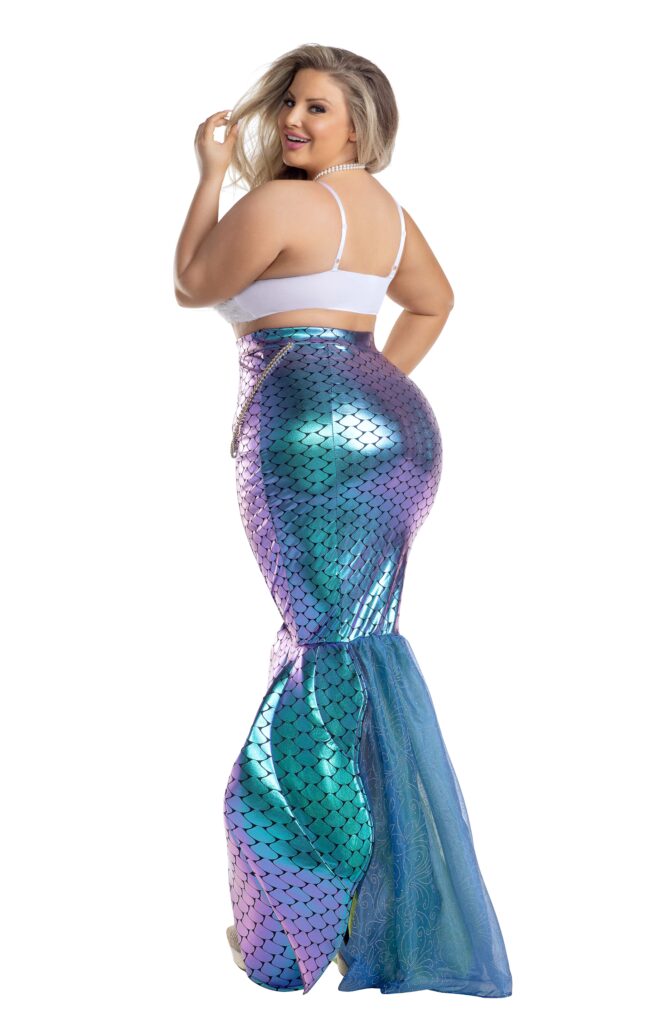 Plus Size Dark Mermaid Costume