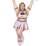 Cherry Bomb Cheerleader Plus Size