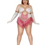 Rose Flapper Plus Size