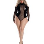 Kali Cold Shoulder Bodysuit Plus Size