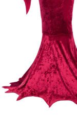 Vamp Dress - Red - Image 4