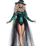Wicked Emerald Witch Plus Size