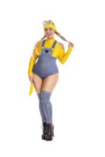 Yellow Henchbabe Plus Size