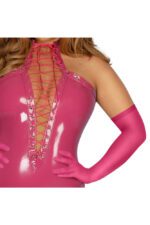 Masked Bunny Plus Size- Hot Pink - Image 3