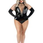 Masked Bunny Plus Size - Black