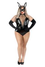Masked Bunny Plus Size - Black