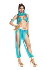 S2341T Genie of the Lamp turquoise costume