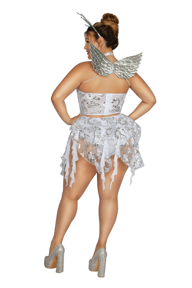 S2401 Angel of Light Plus Size Costume