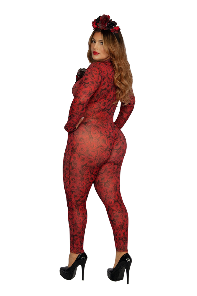 S2419 Sheer to the Bone Plus Size Costume