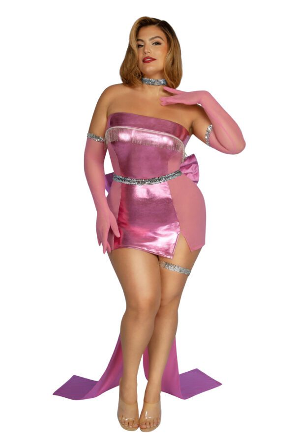 S2431X Diamond Honey Plus Size Costume