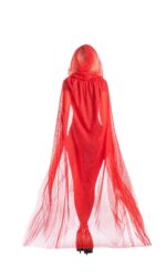 Red Mesh Cape-2